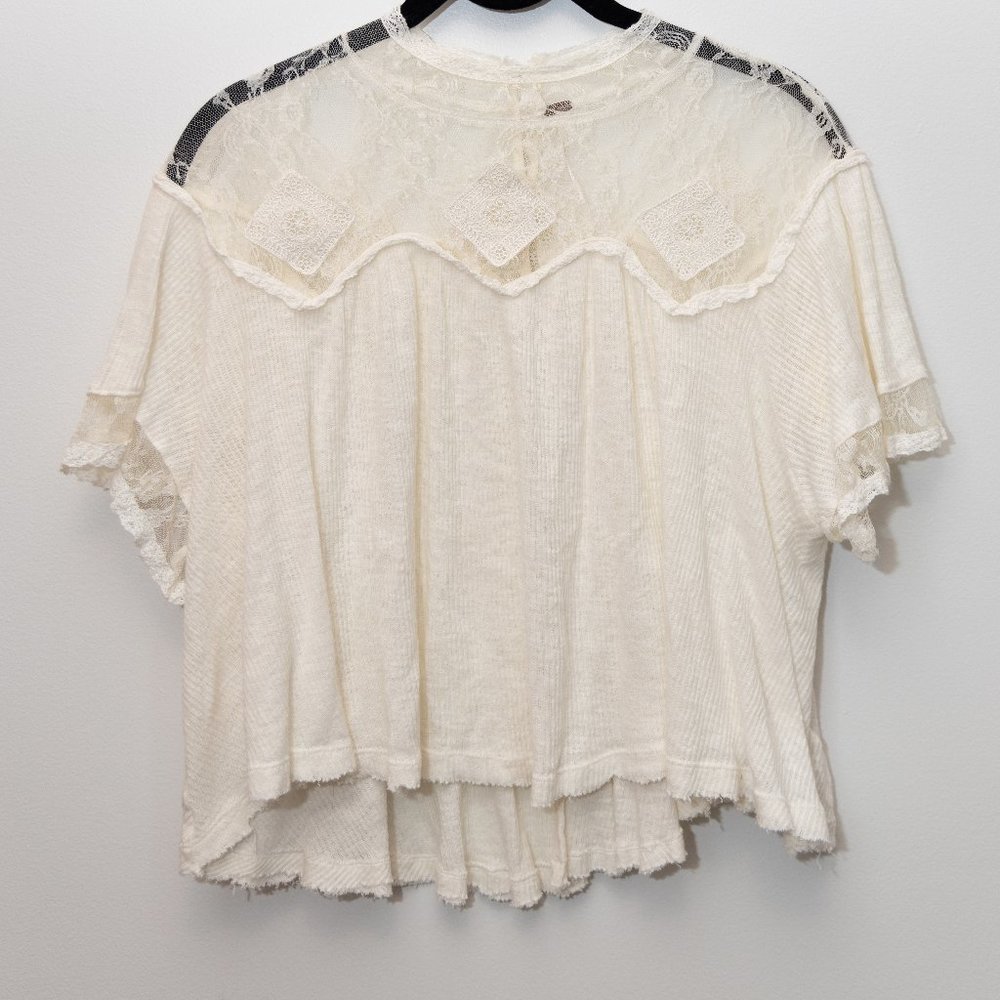 Free people lace blouse